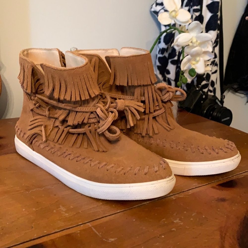 J/Slides Sneaker Poca Suede Moccasin Bootie
